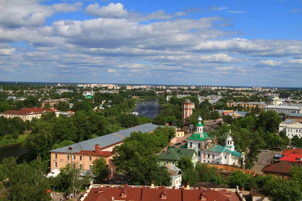2000입니다 러시아 볼로그다 진주입니다 도시에는 스타일에서 크렘린 볼로그다 크렘린입니다 볼로그다 — 스톡 사진