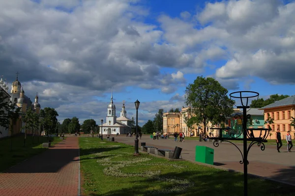 Juin 2000 Ancienne Russe Vologda Est Une Vraie Perle Touristique — Photo