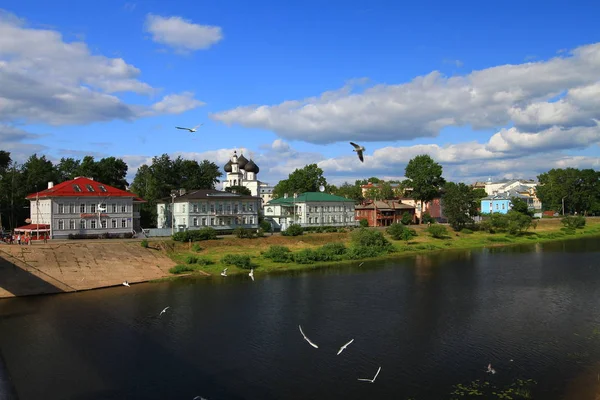June 2000 Ancient Russian Vologda Real Tourist Pearl City Has — Stock Photo, Image