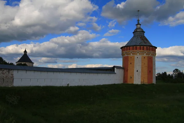 Haziran 2000 Eski Rus Vologda Gerçek Turist Inci Var Şehrin — Stok fotoğraf