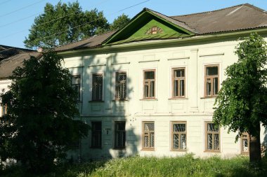 Kalyazin City, Rusya Federasyonu, Tver bölgesi. Kalyazinsky teslis Manastırı, 1434, St kurdu... Makarii. Kalyazin - küçük bir tüccar kasaba, yarı hidroelektrik santralleri inşaatı nedeniyle sular altında.