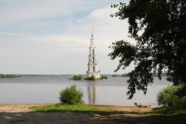 Stadt Kaljasin Russland Tver Region Kaljasinski Dreifaltigkeitskloster Gegründet 1434 Makarii — Stockfoto