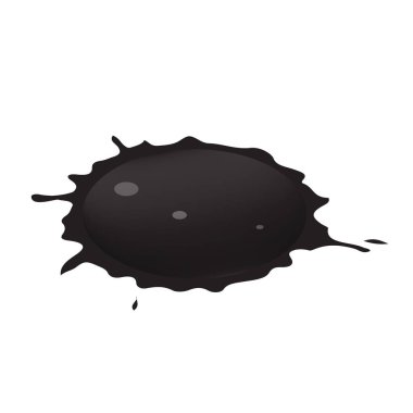 spilled oil drop clipart