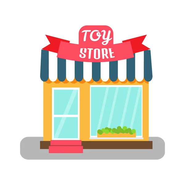 Ilustração loja de brinquedos — Vetor de Stock