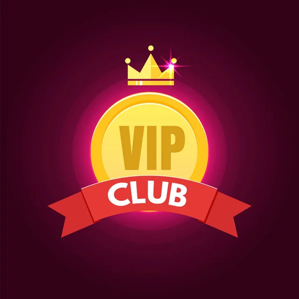 Logotipo clube VIP —  Vetores de Stock