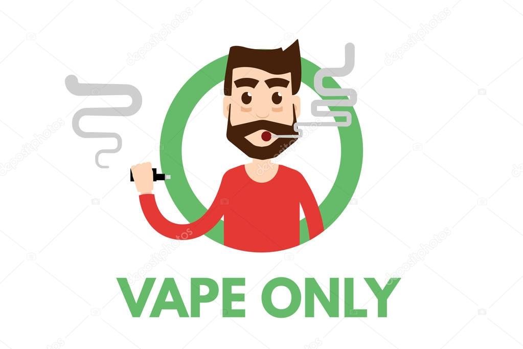 vape only icon
