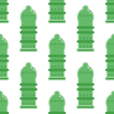 Dokulu prezervatif desen