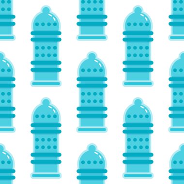 Dokulu prezervatif desen