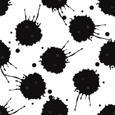 Dökülen yağlı boya desen arka plan