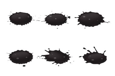 Spilled Oil paint pattern background clipart