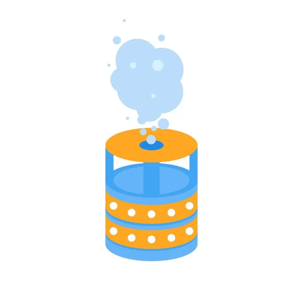 Humidificador doméstico icono — Vector de stock