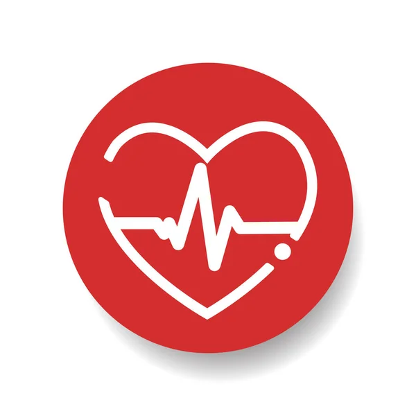 Defibrillator medische pictogram — Stockvector