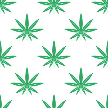 marihuana yaprağı deseni