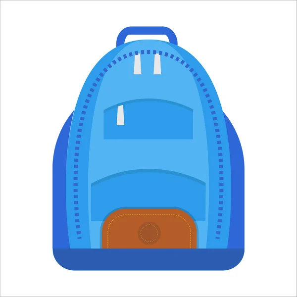 Mochila turística o bolso de excursión — Vector de stock