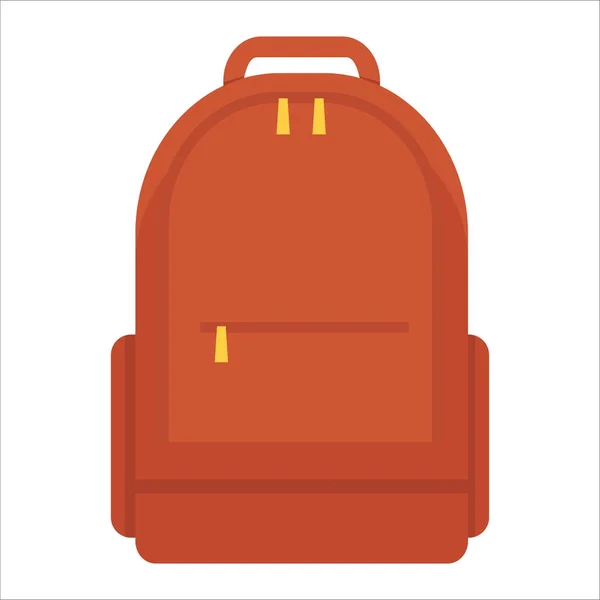 Sac à dos ou sac de randonnée touristique — Image vectorielle