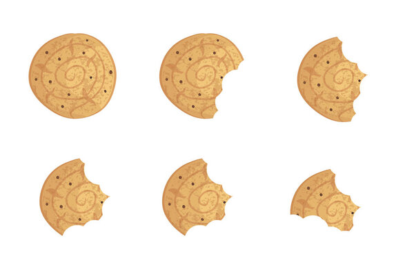 набор Bitten chip cookies
