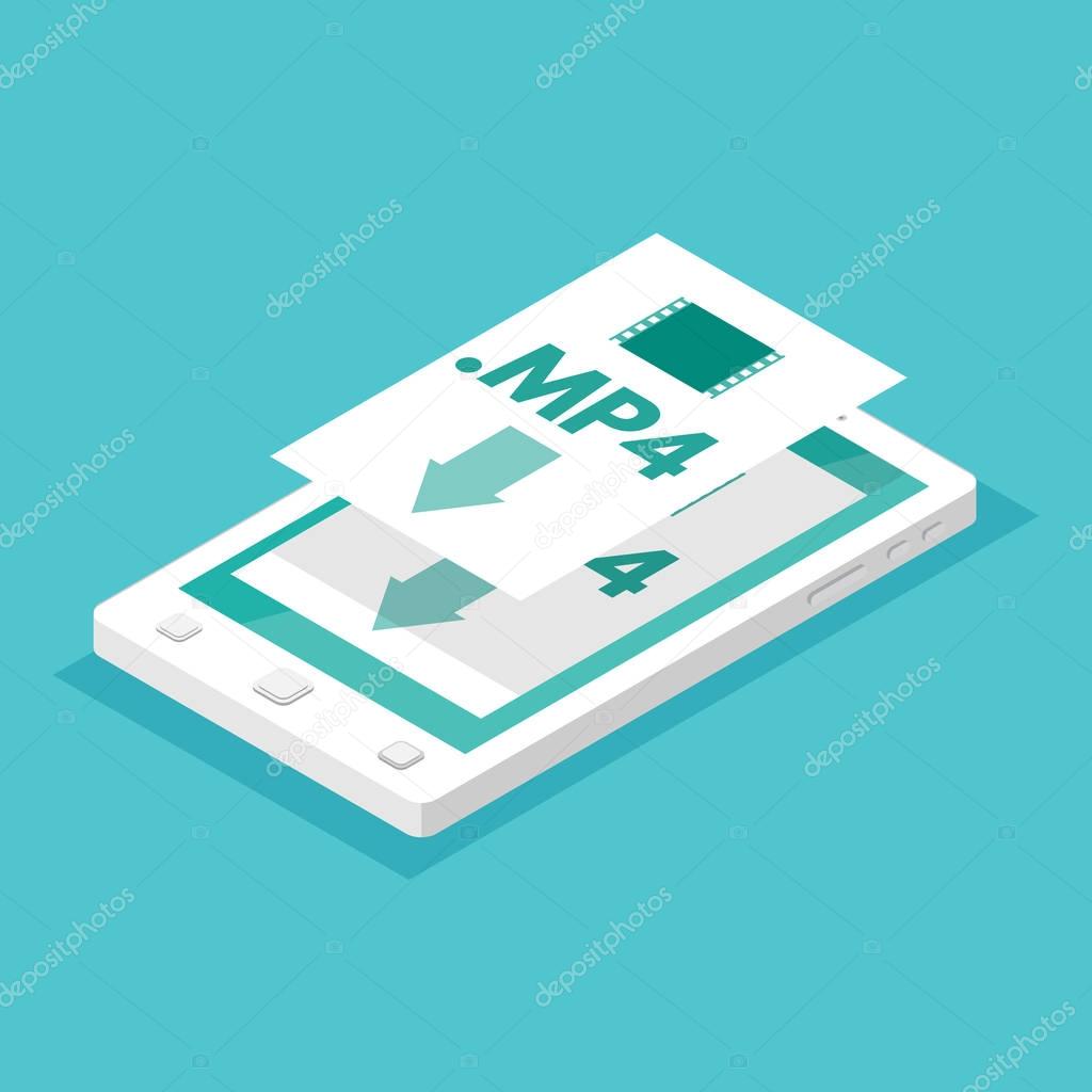 Download app concept 