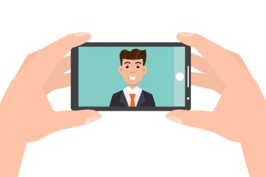 akıllı telefon tutan eller 