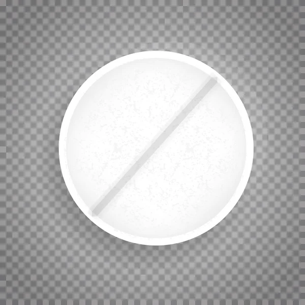 Pilule Médecine Réaliste Médicament Pharmaceutique Illustration Vectorielle — Image vectorielle