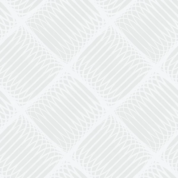 白とグレーでの線のシームレスなパターンを抽象. — ストックベクタ