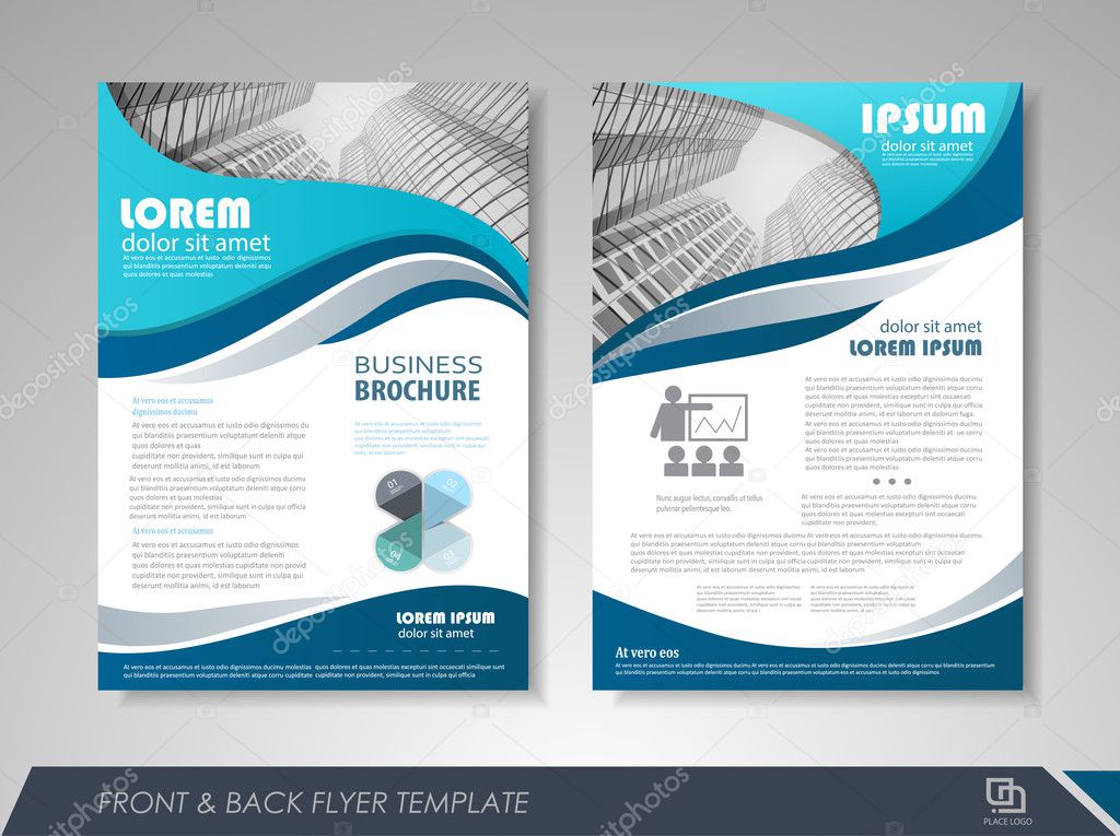 Brochure template design