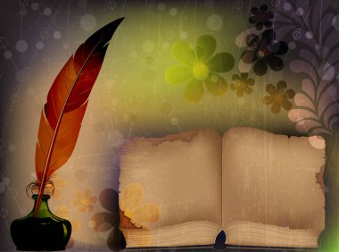Fairytale arka plan soyut