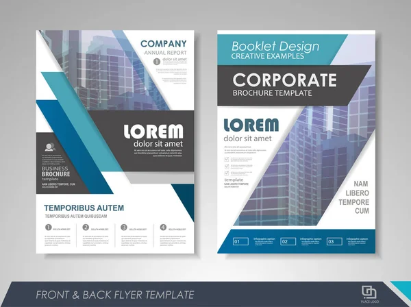 Üzleti kiadvány borító design — Stock Vector