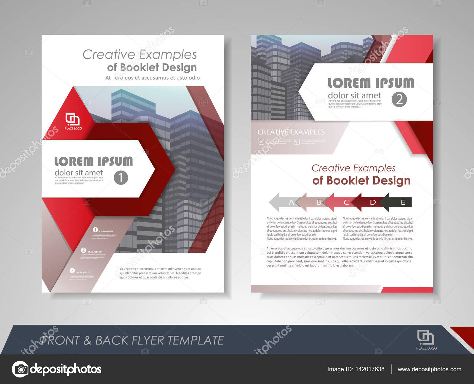 brochures and flyers template design stock vector stekloduv flyer template