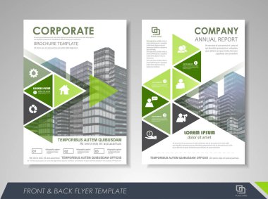 İş broşürü kapak tasarımı