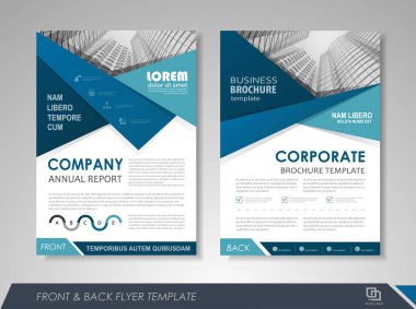 Broşür tasarımı düzeni