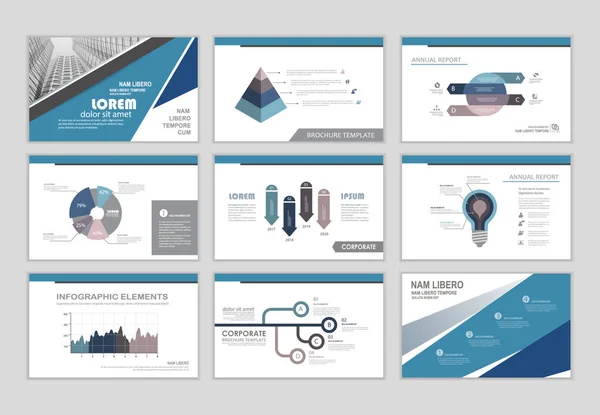 Plantilla de CV infografía — Vector de stock