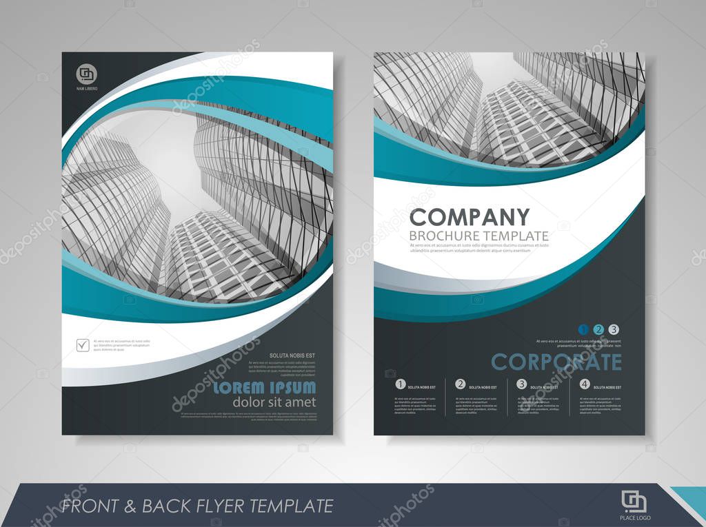 Brochure design  template