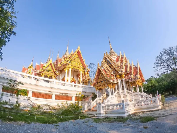 Wat Phai Rong Wua Suphanburi Thaïlande Belle Ville Historique Temple — Photo