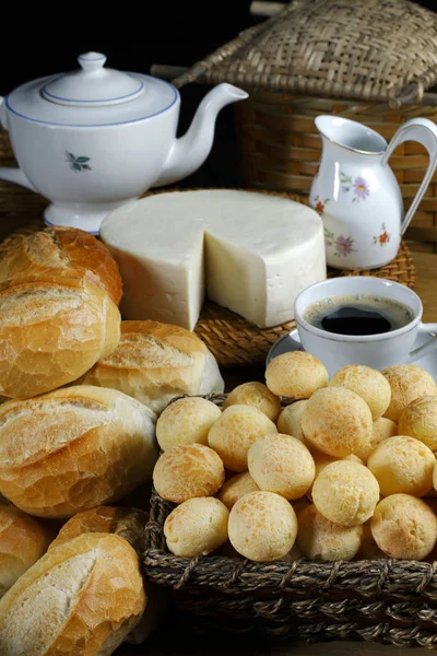 Bolinhas de pão de queijo — Fotografia de Stock