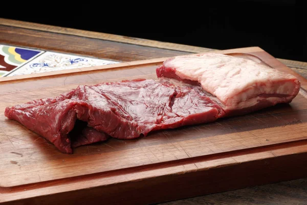 Syrové křídlo steak — Stock fotografie