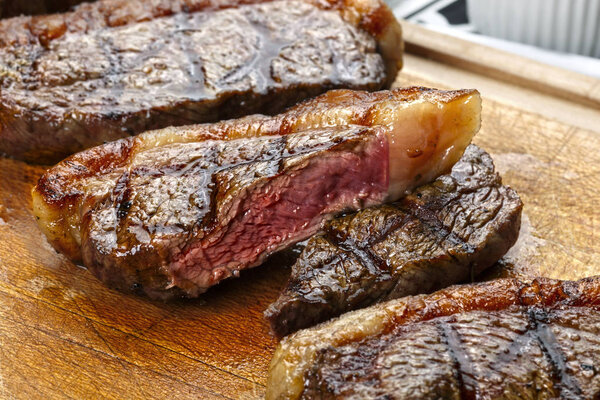 Grilled picanha, traditional Brazilian cut meat