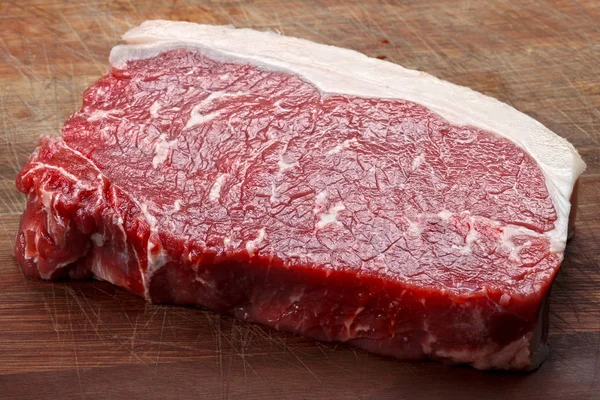 Nyers bélszín steak — Stock Fotó