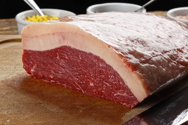 Carne de bife de filé cru — Fotografia de Stock