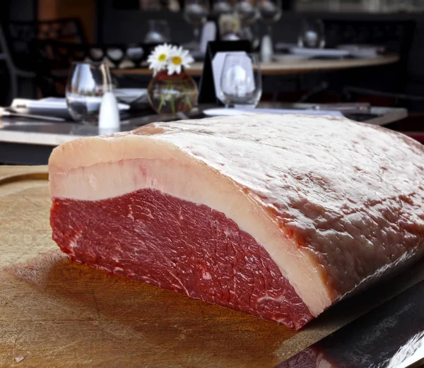 Carne crua de picanha — Fotografia de Stock