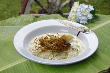 Risotto brie peyniri ile