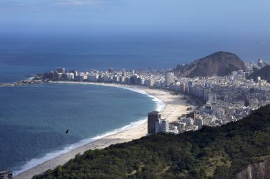 İnanılmaz hava görünümünü kıyılarının Rio de Janeiro, Brezilya