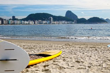 İnanılmaz hava görünümünü kıyılarının Rio de Janeiro, Brezilya