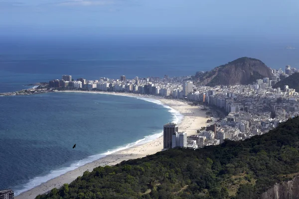 Úžasný Letecký Pohled Pobřeží Rio Janeiro Brazílie — Stock fotografie