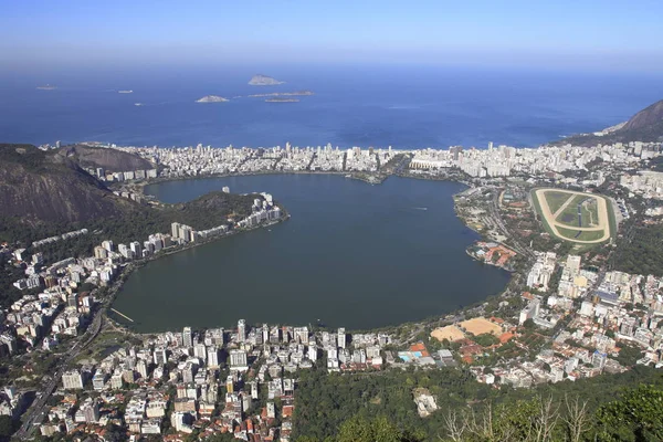 Vista Panorámica Aérea Ciudad Río Janeiro Principal Destino Turístico Brasil —  Fotos de Stock