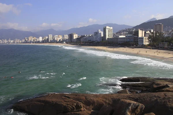 Nanılmaz Hava Görünümünü Kıyılarının Rio Janeiro Brezilya — Stok fotoğraf