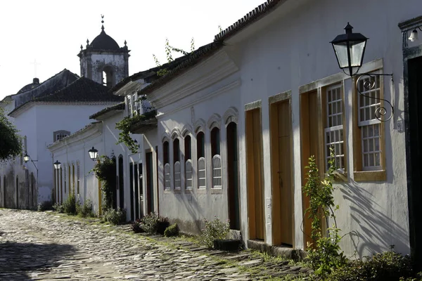 Paraty Ulice Budovy Stát Rio Janeiro — Stock fotografie