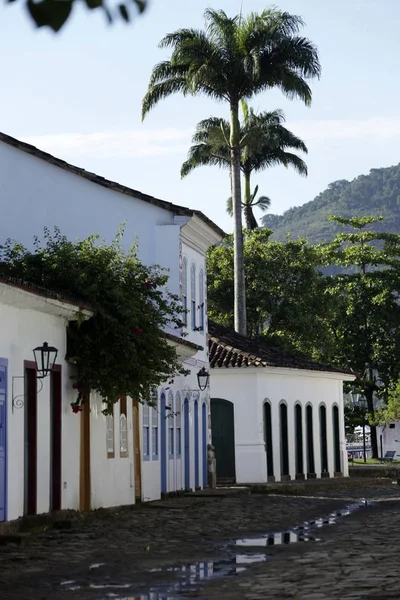 Calle Edificio Paraty Estado Río Janeiro — Foto de Stock