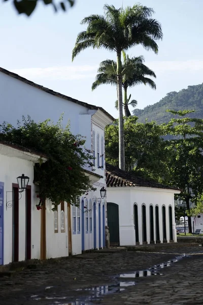 Calle Edificio Paraty Estado Río Janeiro —  Fotos de Stock