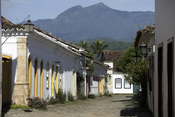 Calle Edificio Paraty Estado Río Janeiro —  Fotos de Stock