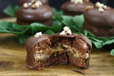 Çikolata Bisküvi Kurabiye, görünümü kapatın